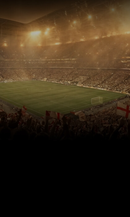 Stadion WM Atmosphäre - Blick von der Tribüne
